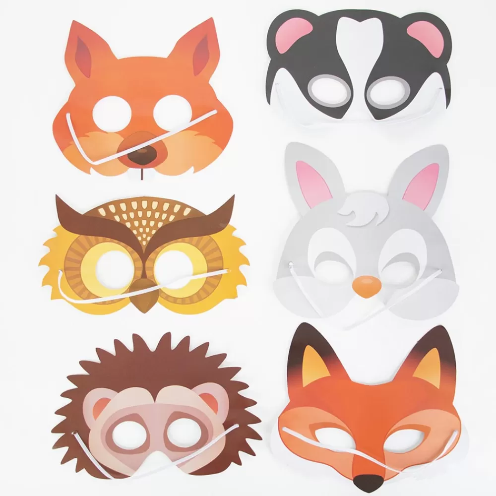 Playwrite 12 Masques Animaux De La Foret> Accessoires