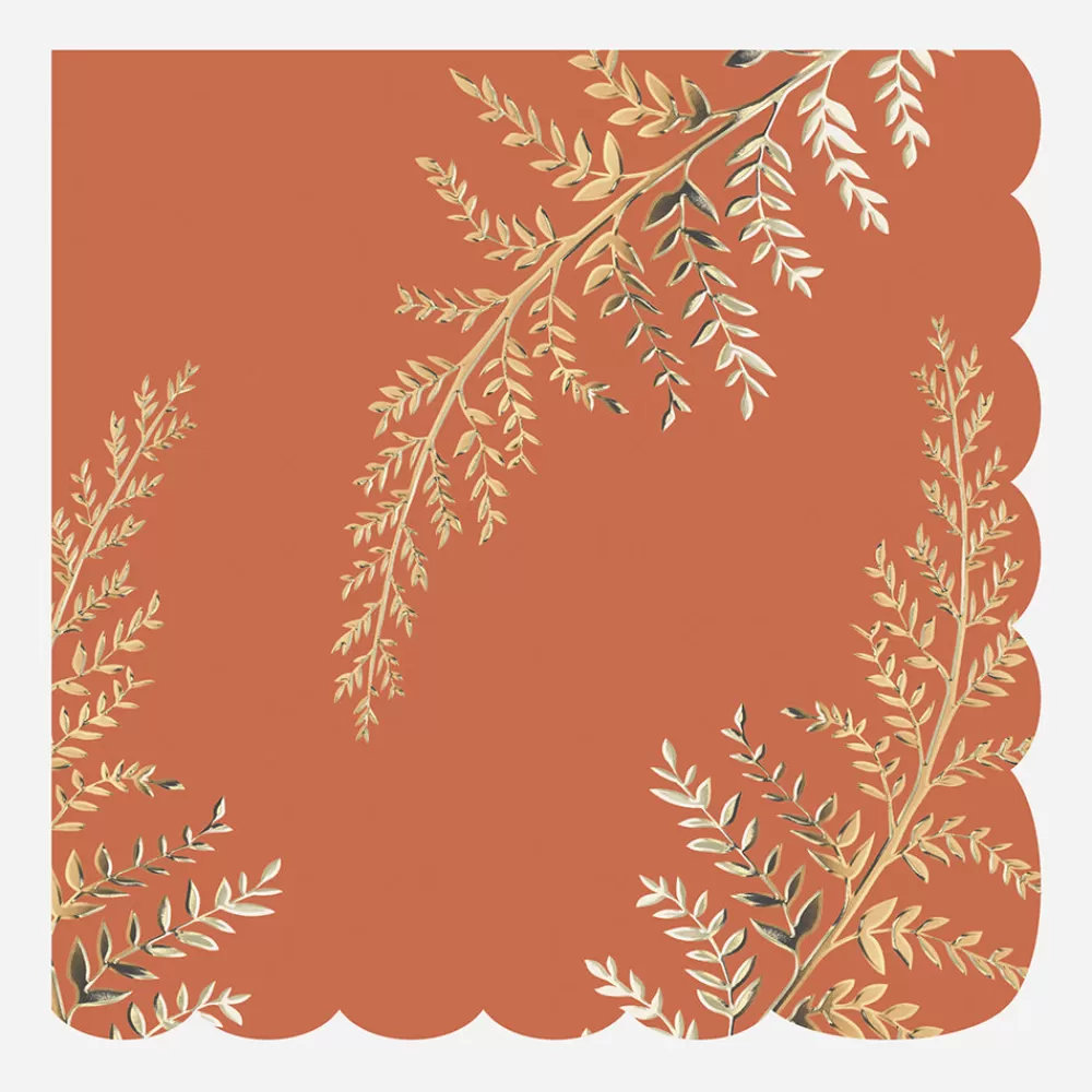 Party Pro 16 Serviettes Terracotta