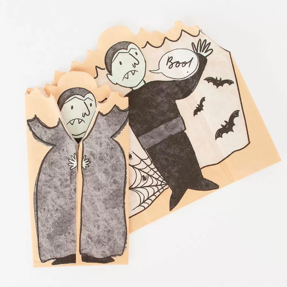 Ginger Ray 16 Serviettes Vampire Halloween