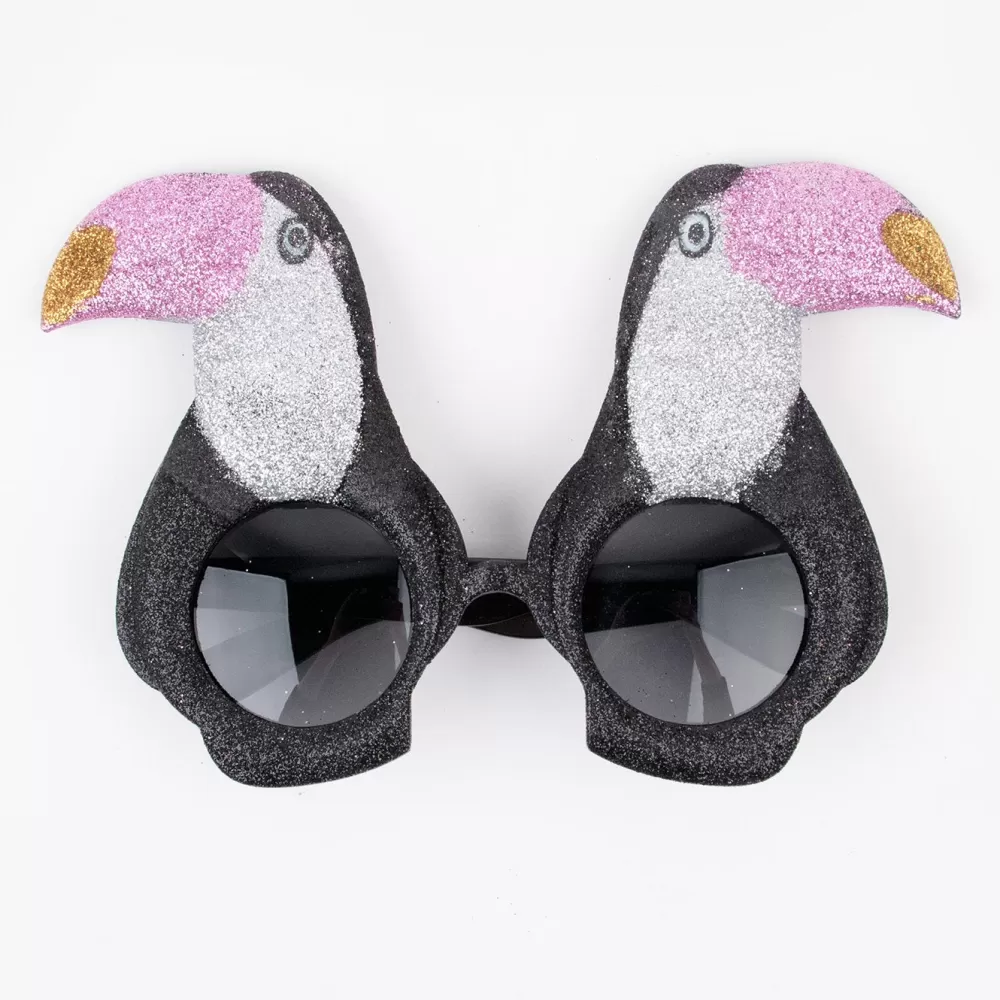 Party Pro 1 Paire De Lunettes - Toucan Paillete> Accessoires