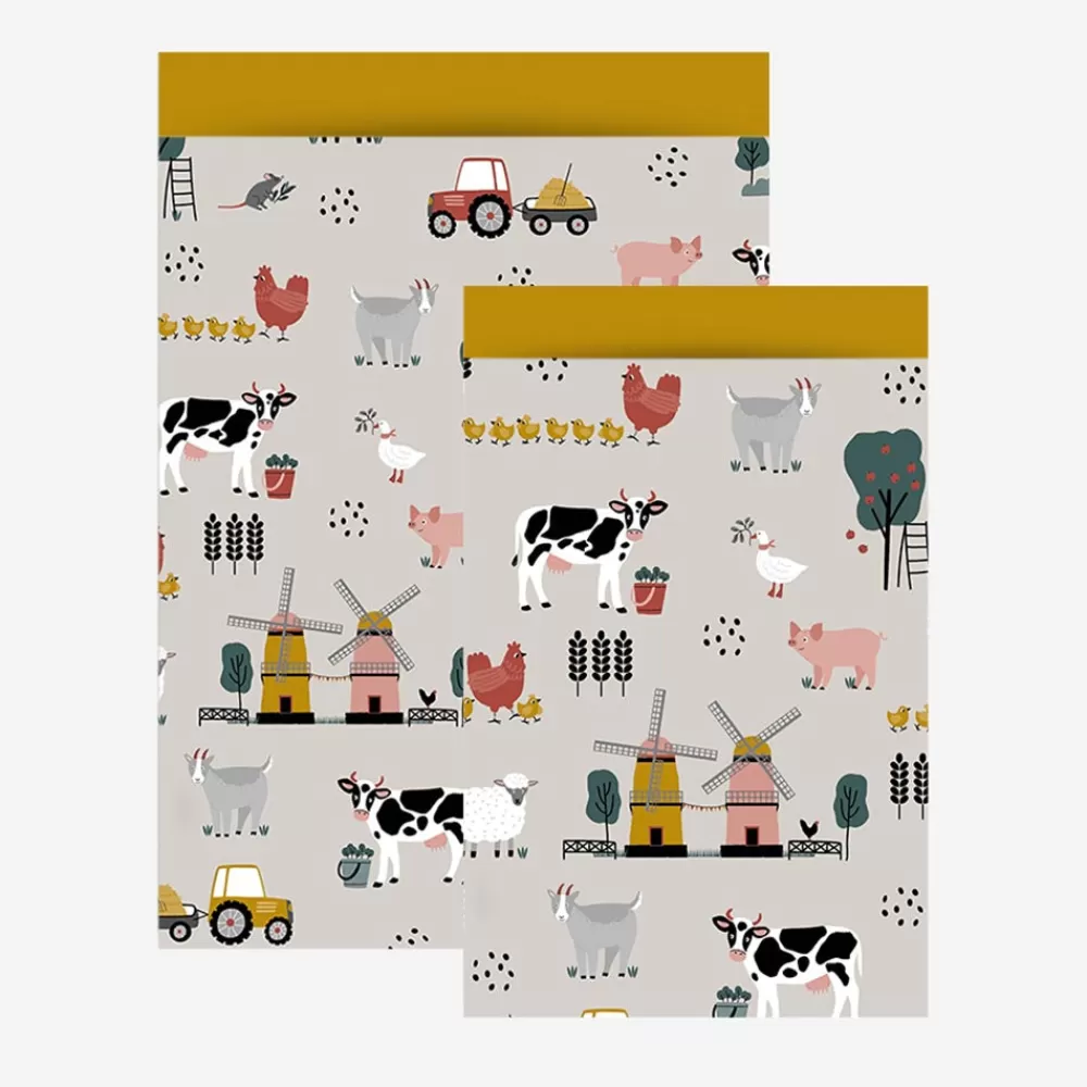 House of Products 1 Pochette En Papier Ferme Moutarde> Pochettes Cadeaux