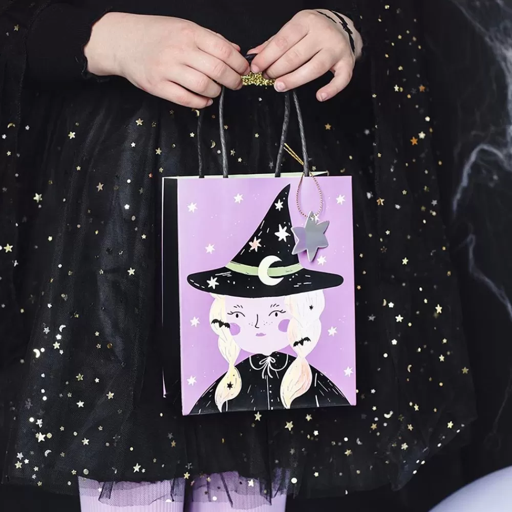 Party Deco 1 Sac Cadeau Sorciere Halloween> Pochettes Cadeaux