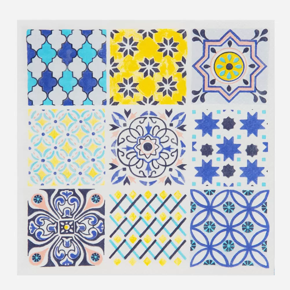 TalkingTables 20 Serviettes - Style Marocain