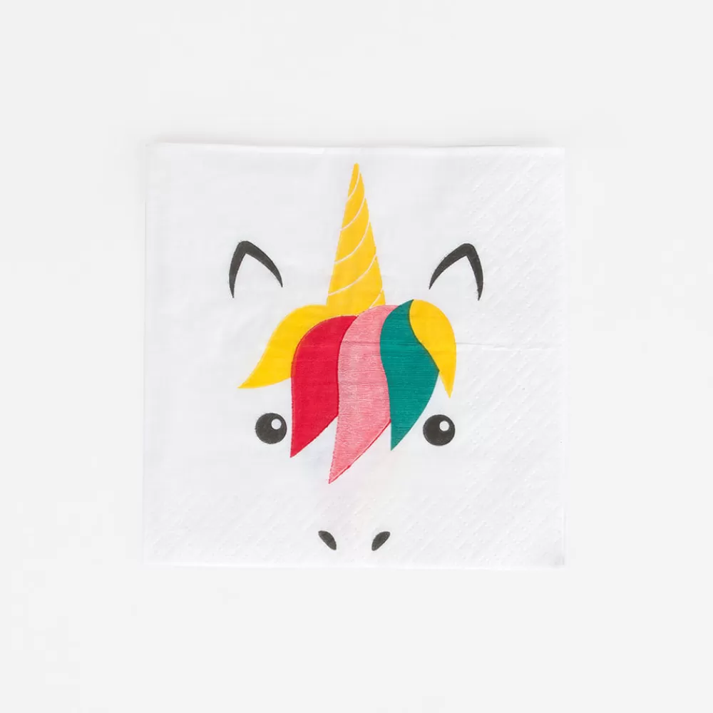 My Little Day 20 Serviettes Licorne Mini