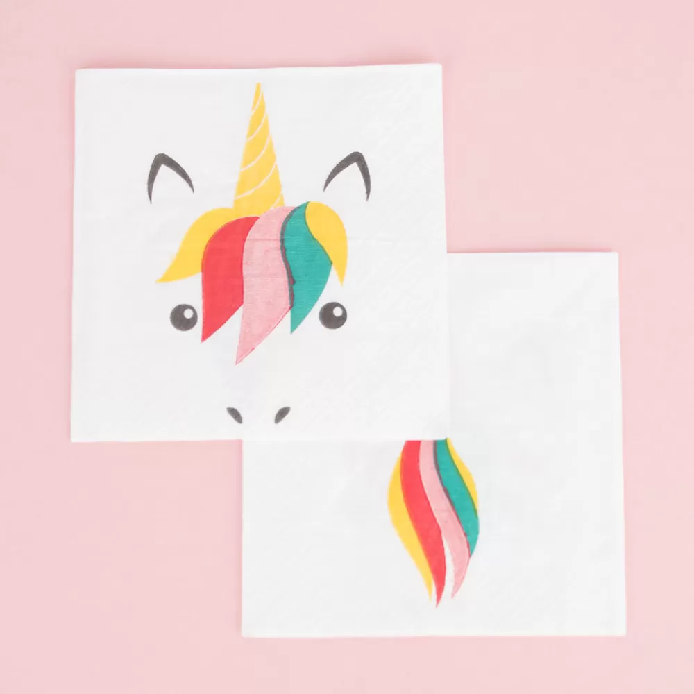 My Little Day 20 Serviettes Licorne Mini