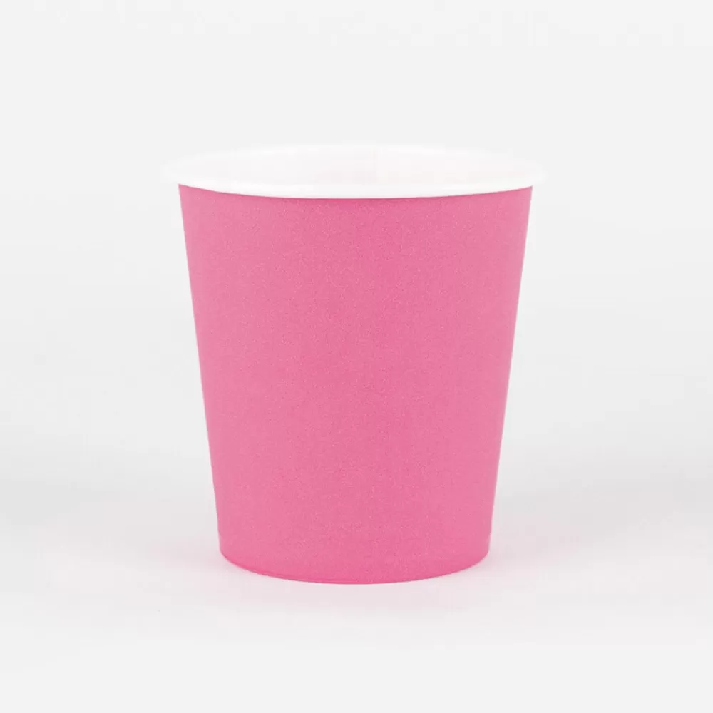 Isap 25 Gobelets Eco-Friendly Fuchsia