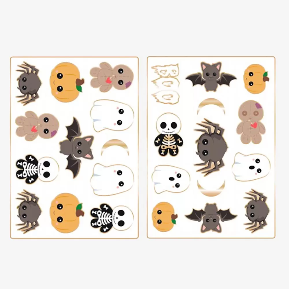 Party Pro 25 Stickers Kawai Halloween> Stickers Et Gommettes