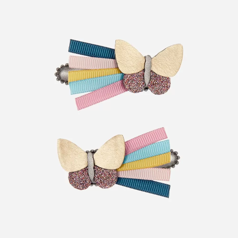 Mimi & Lula 2 Barrettes Papillon Pastel> Accessoires