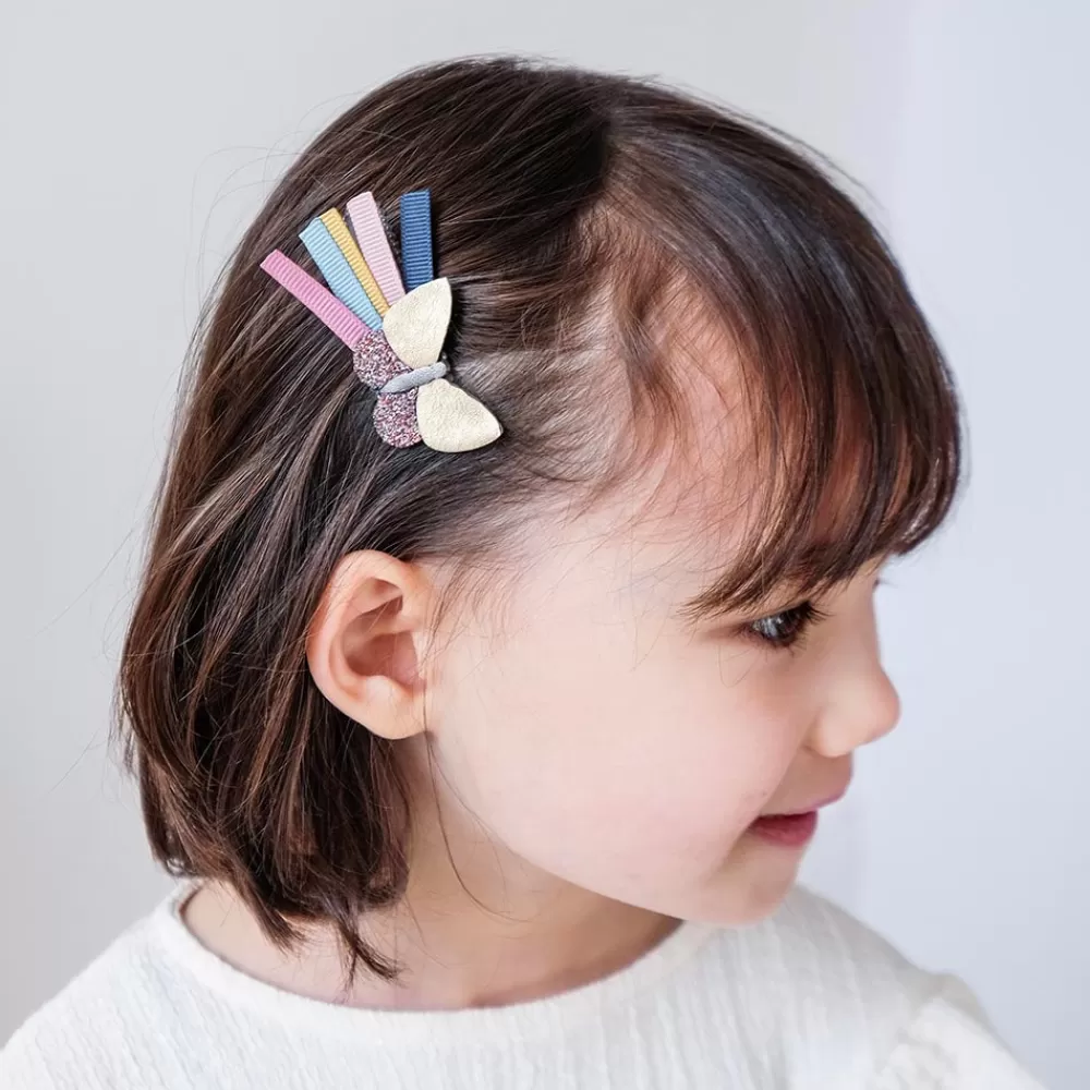 Mimi & Lula 2 Barrettes Papillon Pastel> Accessoires