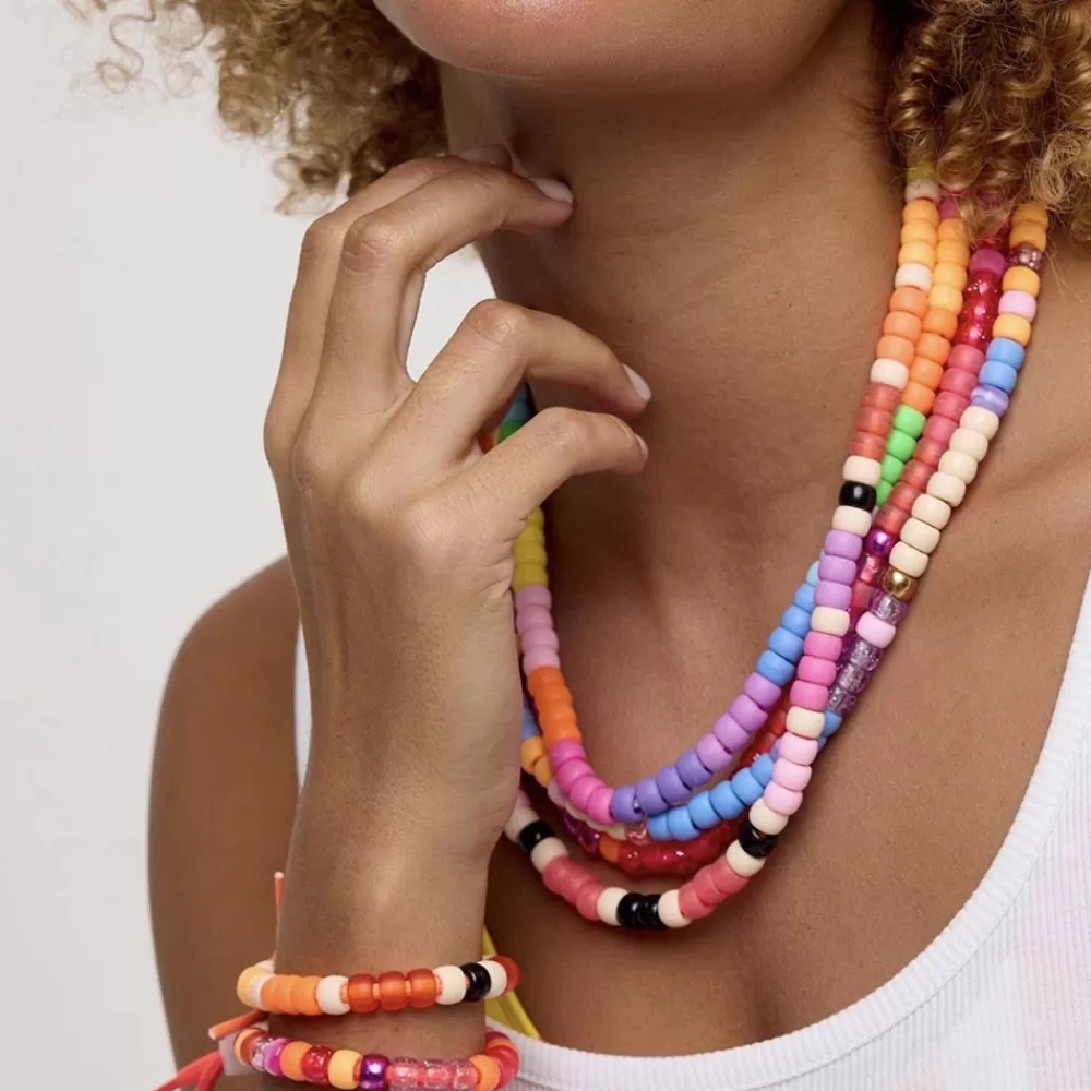 Rico Design 400 Grosses Perles Multicolores