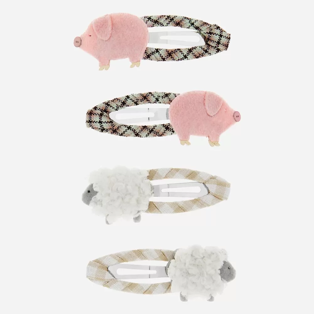 Mimi & Lula 4 Barrettes Ferme> Accessoires