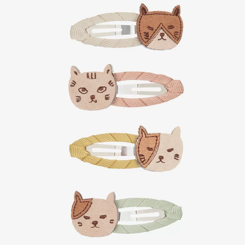 Mimi & Lula 4 Barrettes Tete De Chat> Accessoires