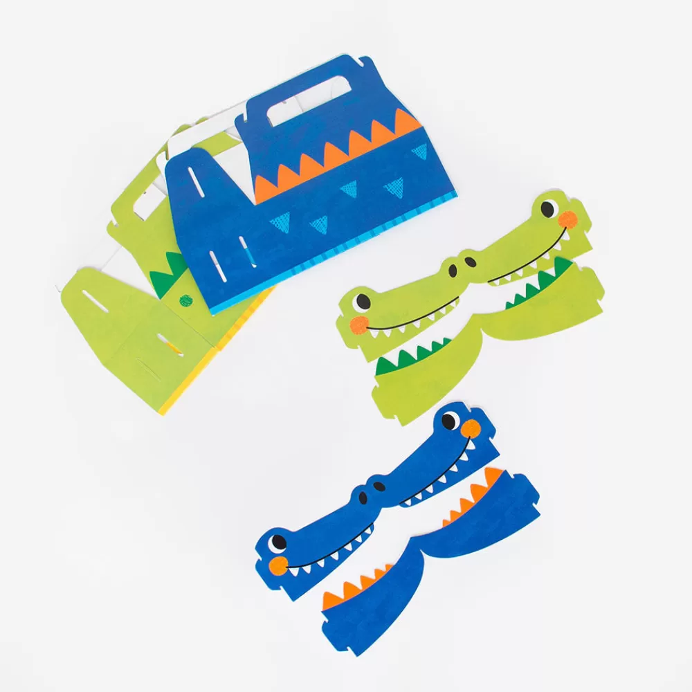 Creative Party 4 Boites Cadeau Crocodile> Pochettes Cadeaux