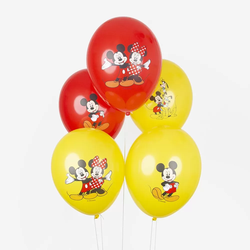 Amscan 6 Ballons Mickey Et Ses Amis> Ballons De Baudruche À Motif