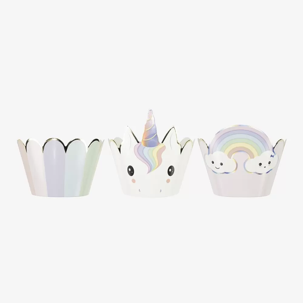 Party Pro 6 Habillages A Cupcake Licorne