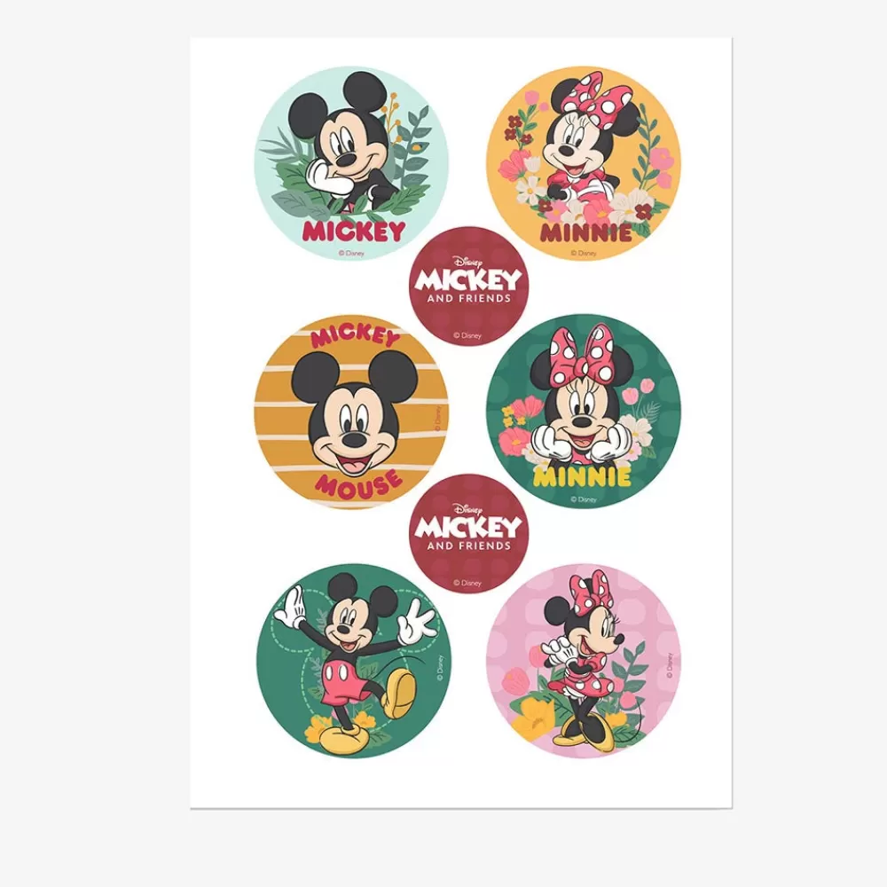 Dekora 6 Mini Disques Azyme Mickey Et Minnie