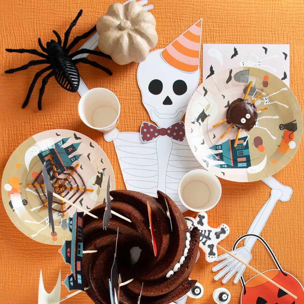 My Little Day 8 Assiettes Halloween