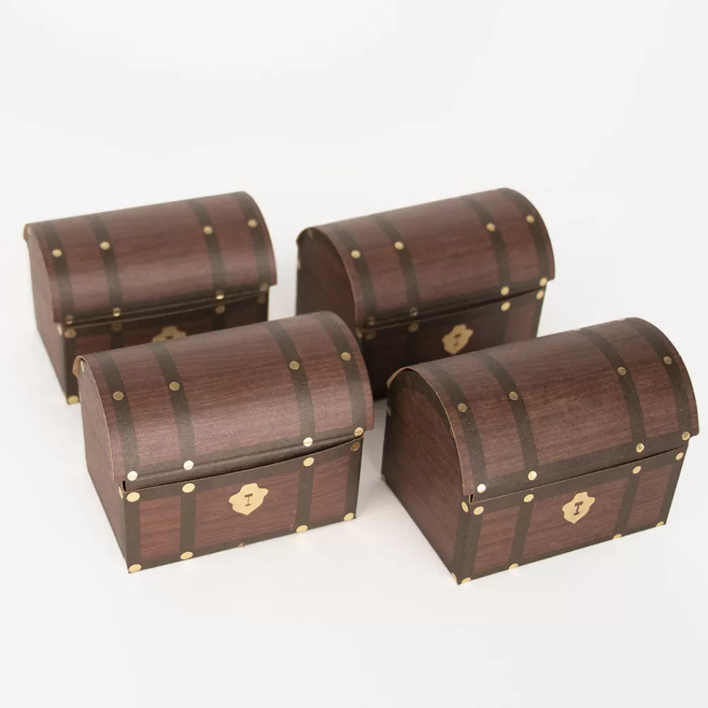 Arty Fêtes Factory 8 Boites Coffre Au Tresor Pirate> Pochettes Cadeaux