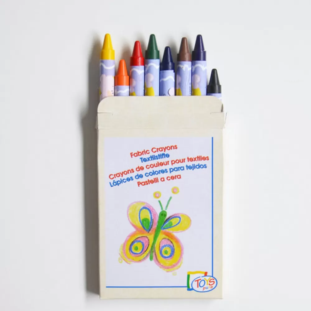 Dam 8 Crayons - Textile> Coloriages