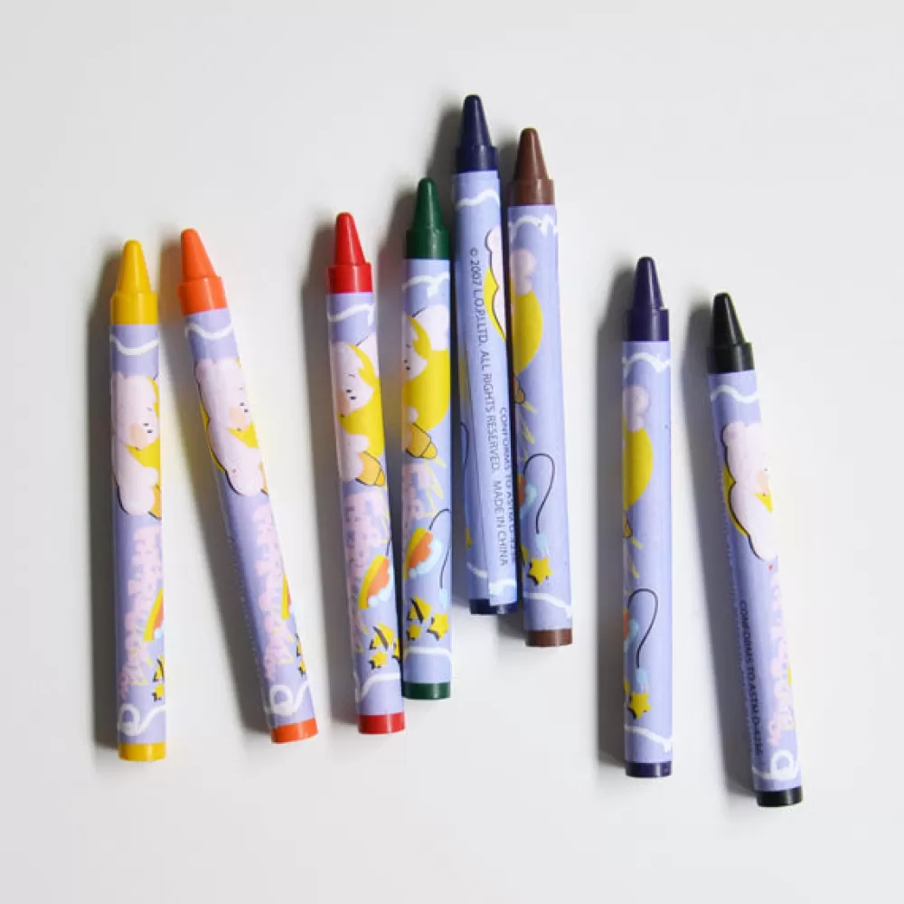 Dam 8 Crayons - Textile> Coloriages