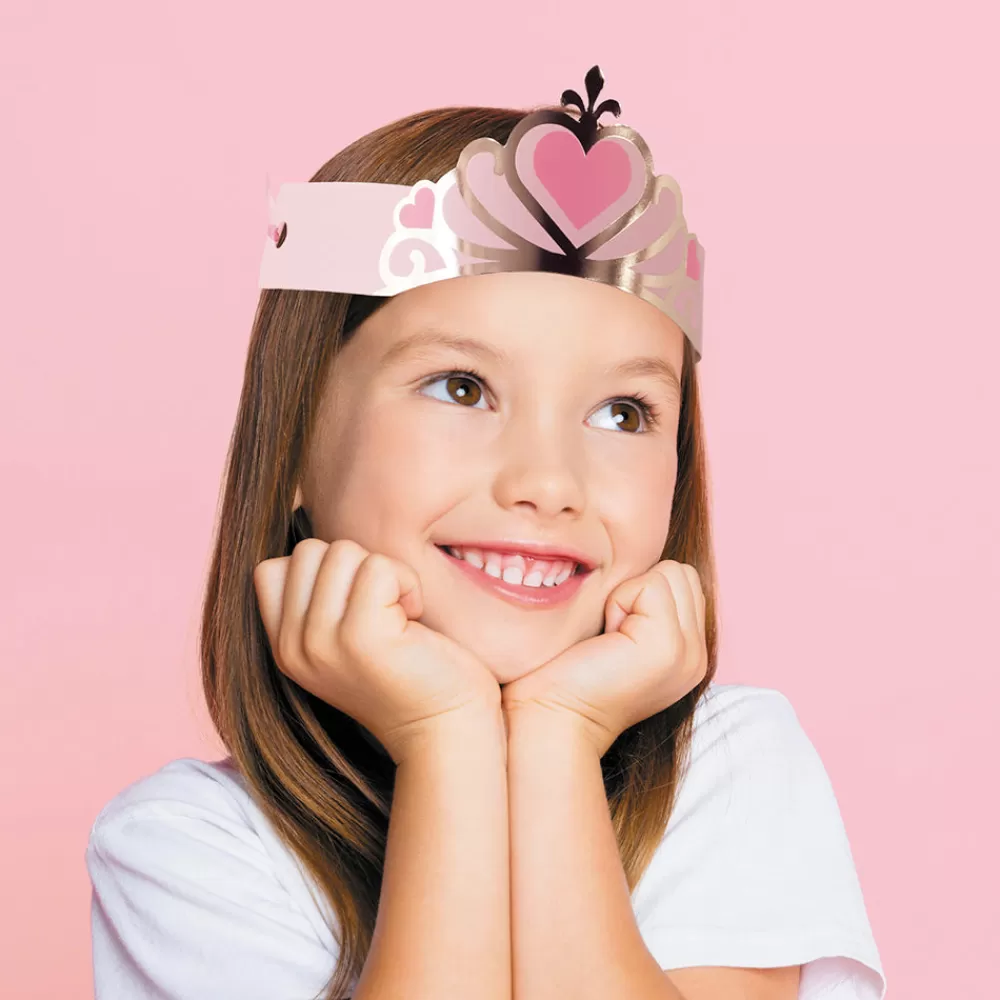 Party Pro 8 Diademes Princesse> Accessoires