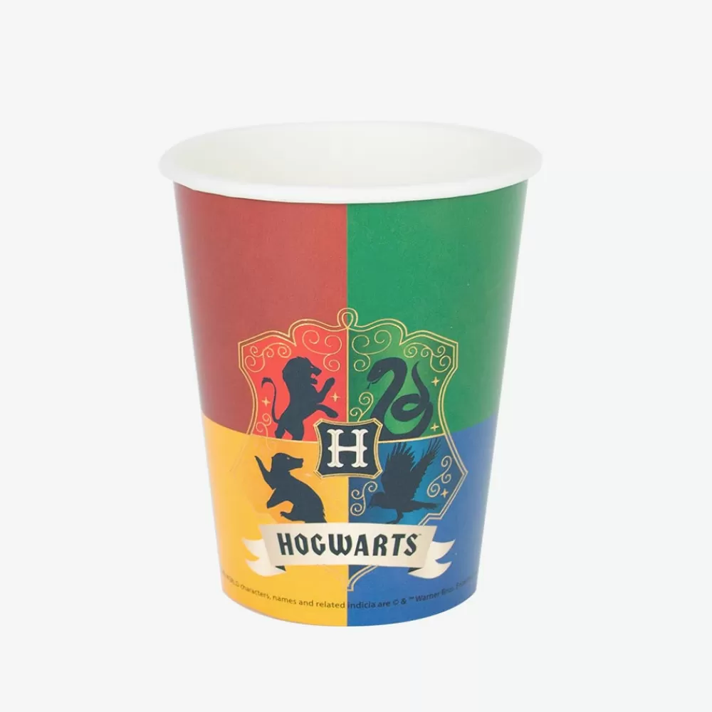 Amscan 8 Gobelets Harry Potter Poudlard