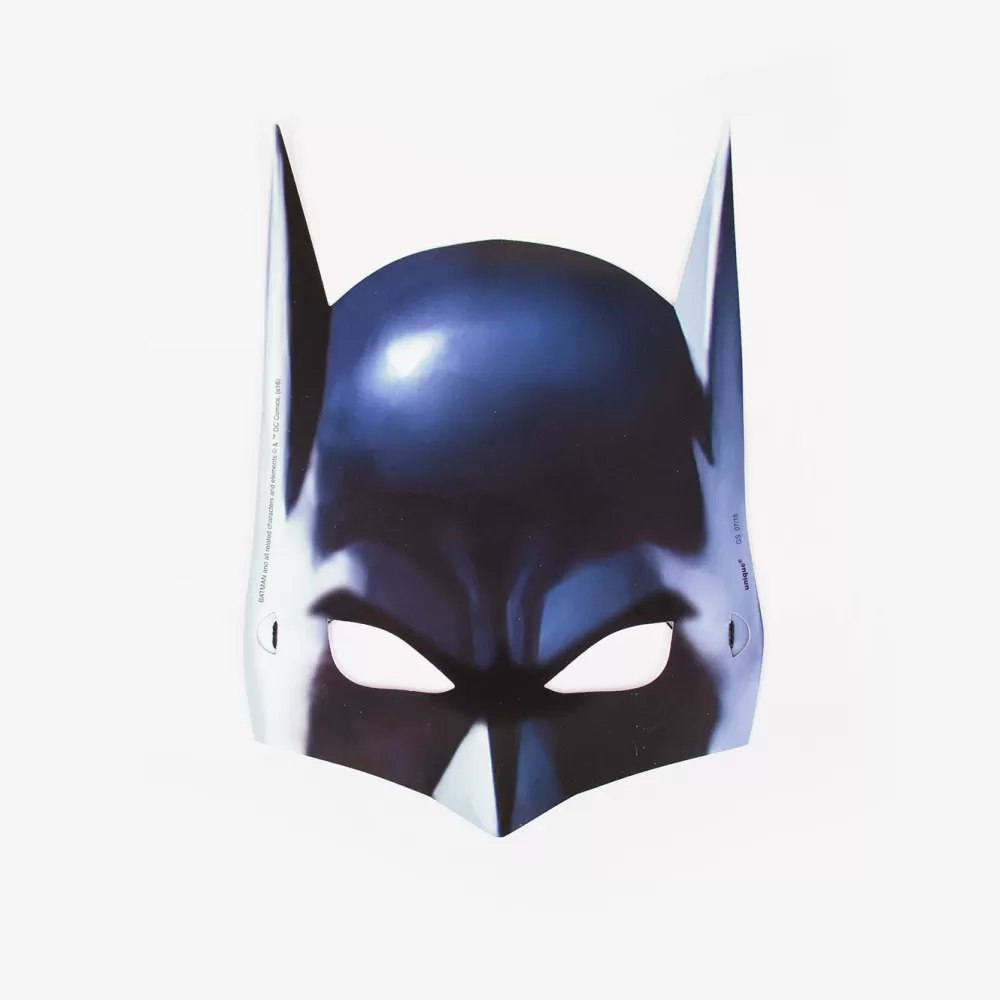 Unique Party 8 Masques - Batman> Accessoires