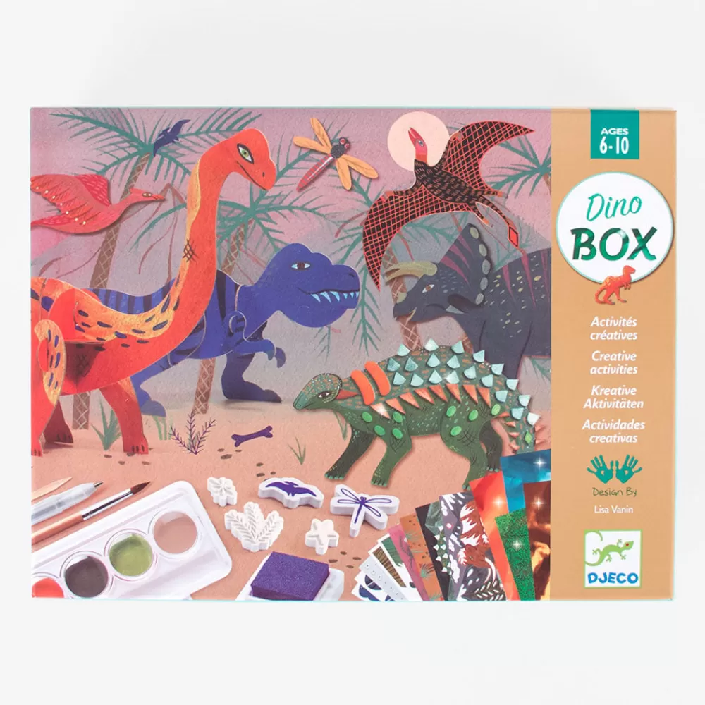 Djeco Activite : Coffret Le Monde Des Dinosaures