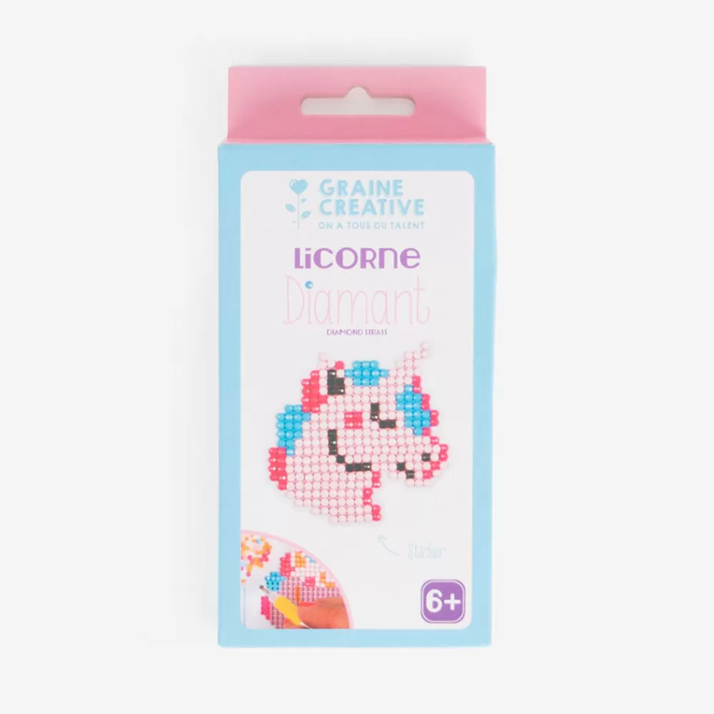 Graine Créative Activite : Diamant Mosaique Licorne