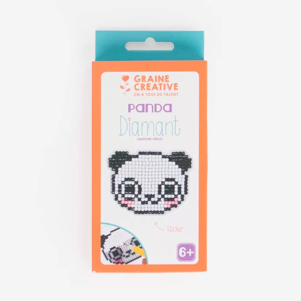 Graine Créative Activite : Diamant Mosaique Panda