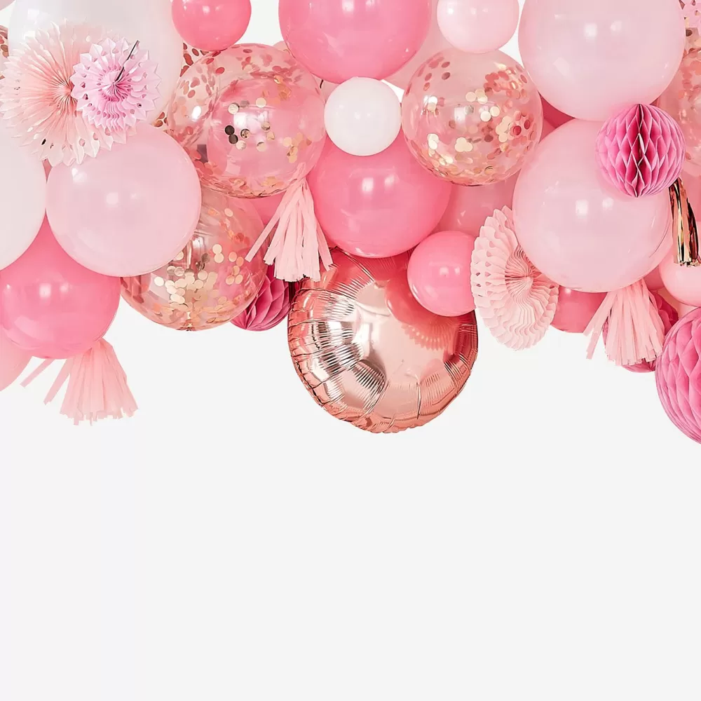 Ginger Ray Arche De Ballon Anniversaire Rose> Ballons De Baudruche Unis