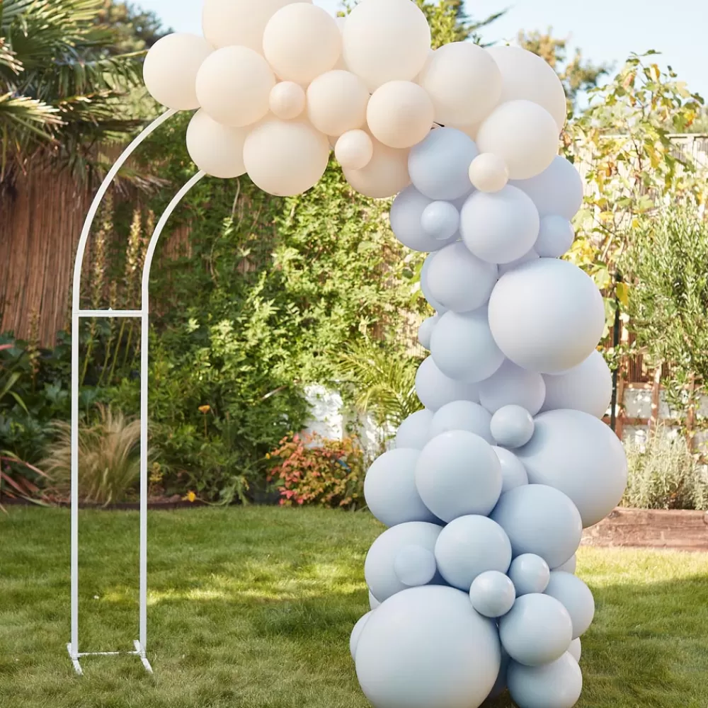 Ginger Ray Arche De Ballon Bleue Et Nude> Ballons De Baudruche Unis