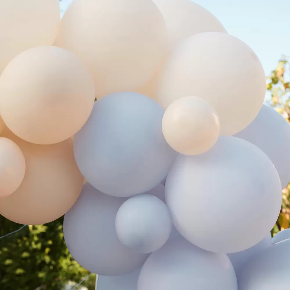 Ginger Ray Arche De Ballon Bleue Et Nude> Ballons De Baudruche Unis