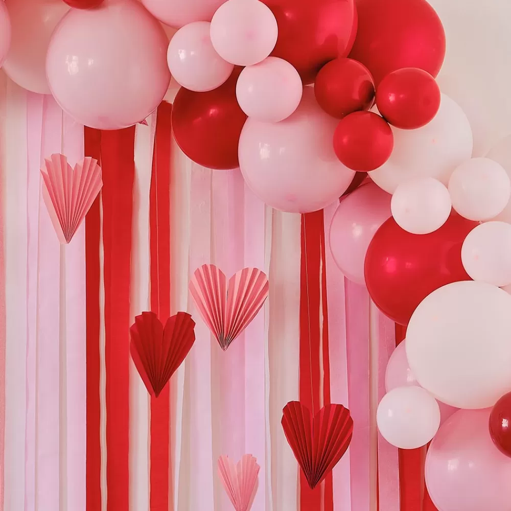 Ginger Ray Arche De Ballon Saint-Valentin Rose Et Rouge> Arche De Ballon