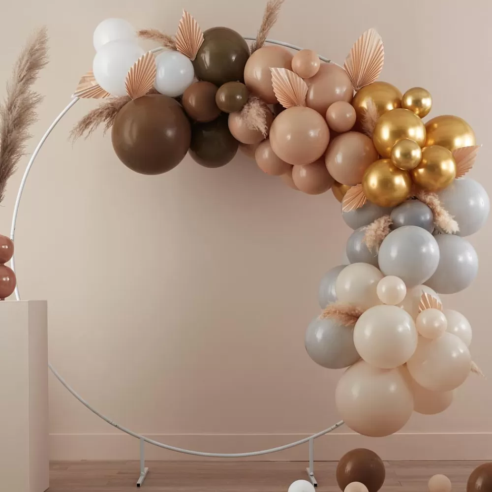 Ginger Ray Arche De Ballon Taupe Et Chocolat> Ballons De Baudruche Unis