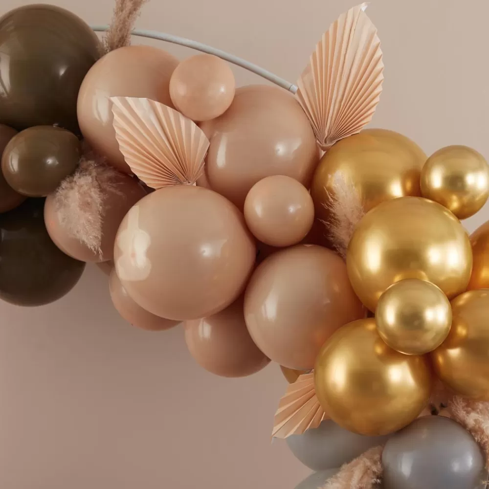 Ginger Ray Arche De Ballon Taupe Et Chocolat> Ballons De Baudruche Unis