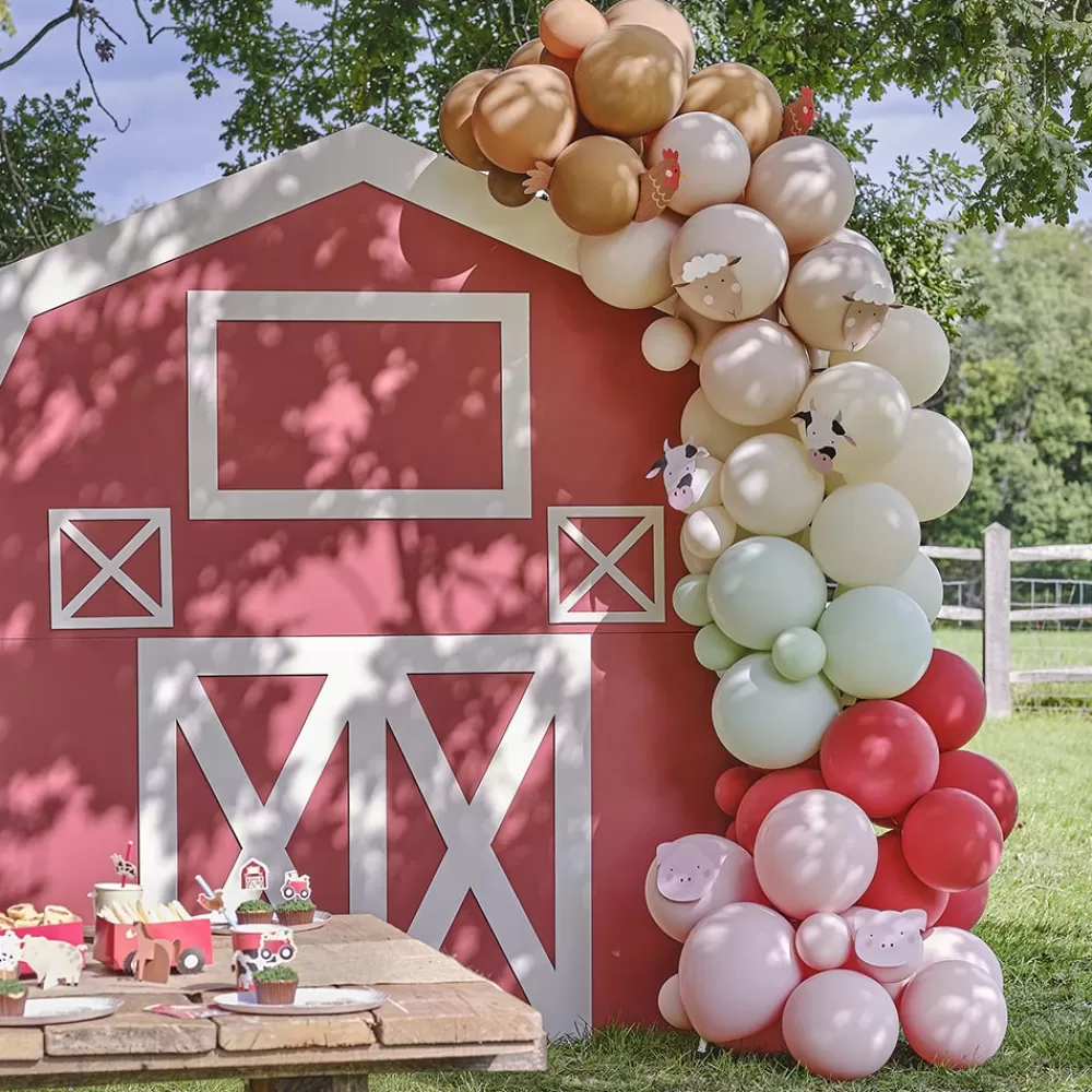 Ginger Ray Arche De Ballons Animaux De La Ferme> Arche De Ballon