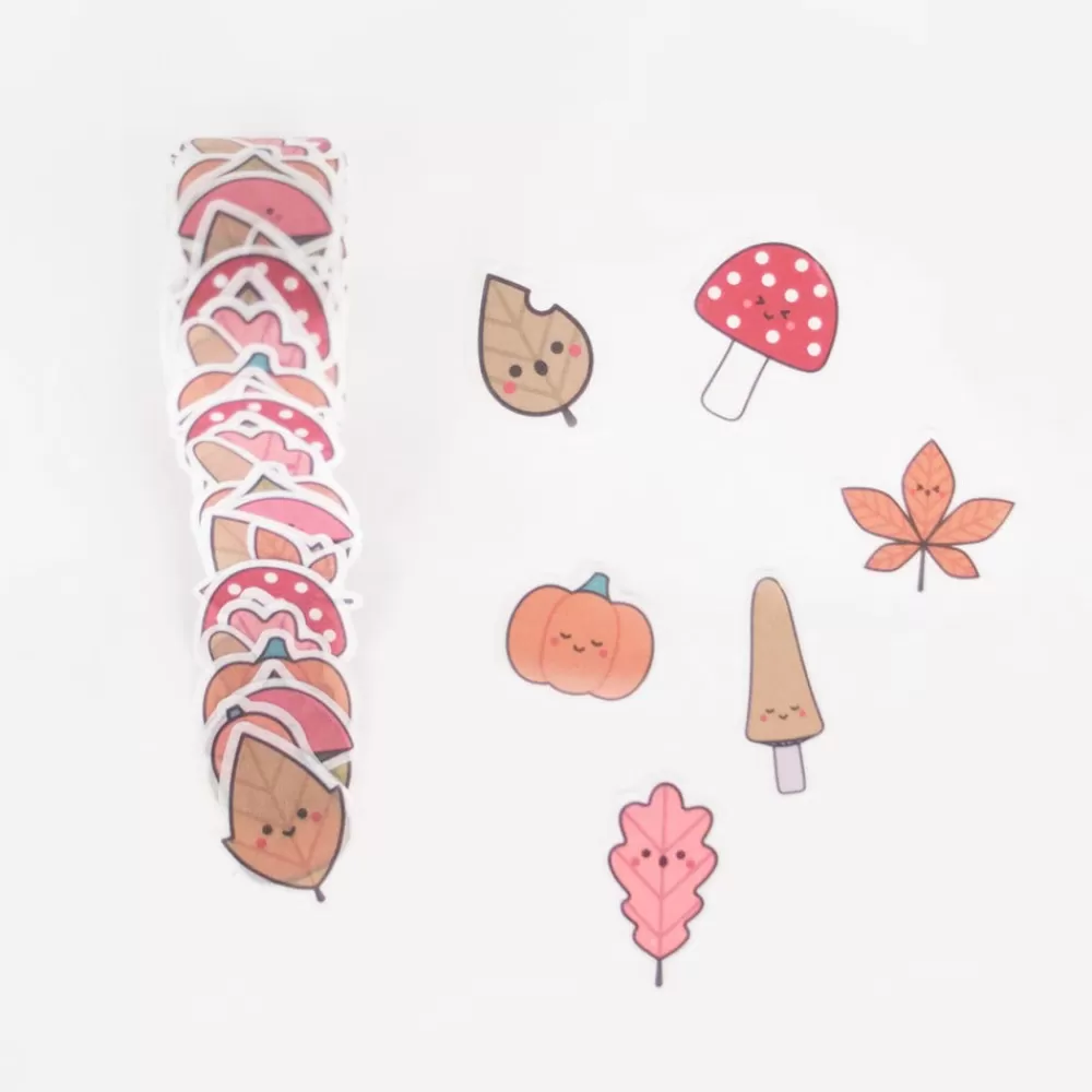 Rico Design Autocollant Washi Tape Stickers Automne Kawaii> Stickers Et Gommettes