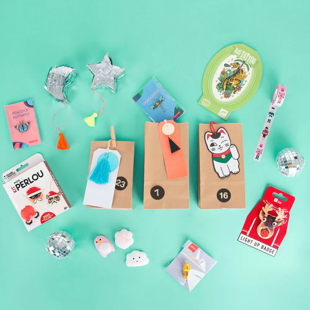 Rico Design Avent - Calendrier De L'Avent En Kraft> Pochettes Cadeaux