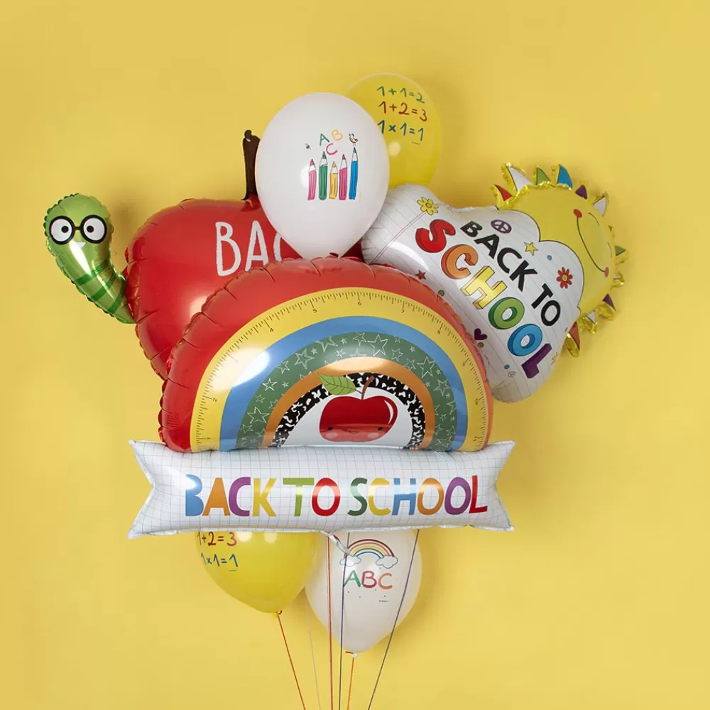 Grabo Balloons Ballon Arc-En-Ciel Back To School> Ballons Helium À Forme