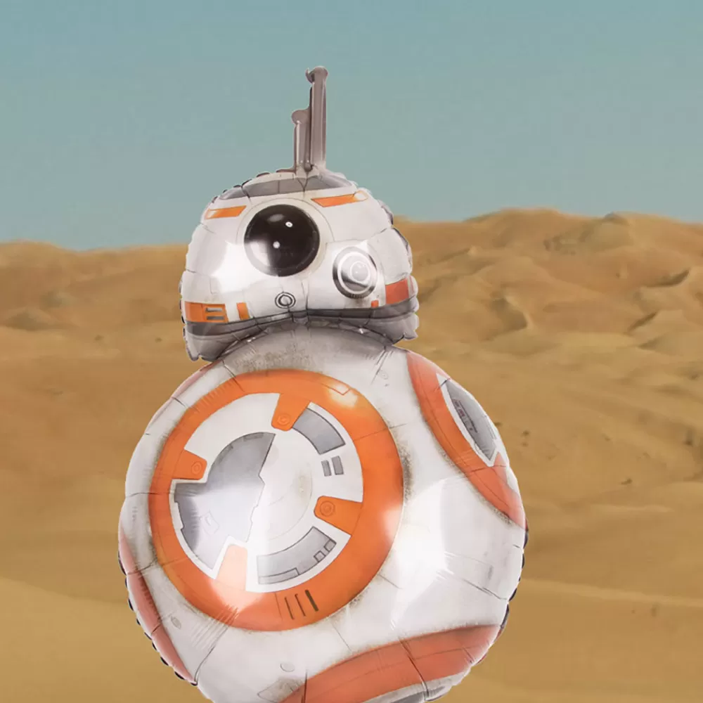 Amscan Ballon Bb-8 Star Wars> Ballons Helium À Forme