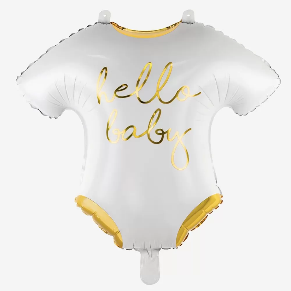 Party Deco Ballon Body Hello Baby> Ballons Helium À Forme