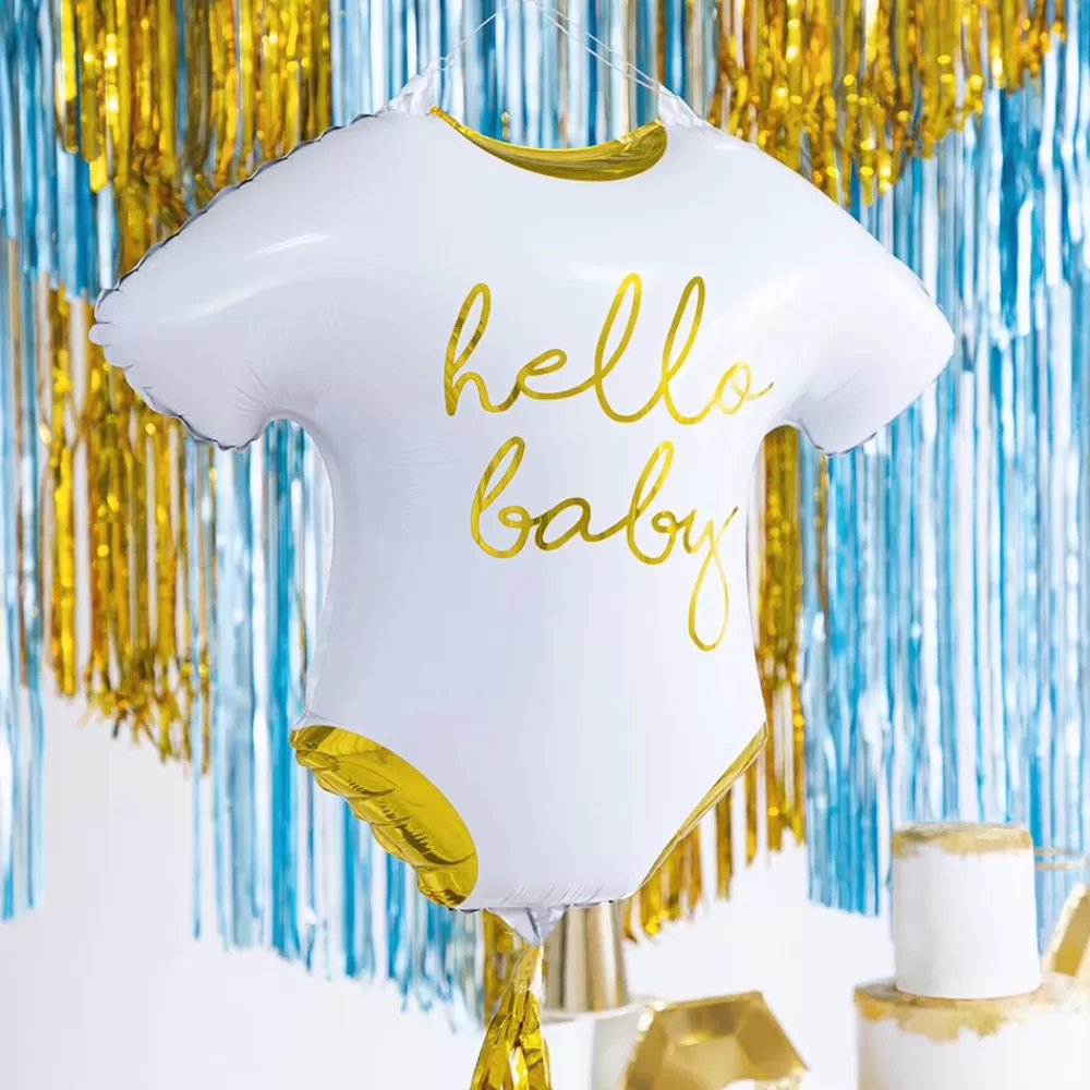 Party Deco Ballon Body Hello Baby> Ballons Helium À Forme