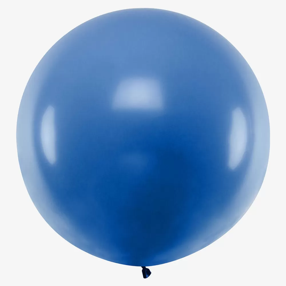 Party Deco Ballon De Baudruche Geant : 1 Ballon Bleu Fonce> Ballons De Baudruche Unis