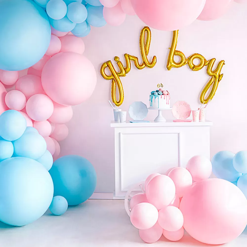 Party Deco Ballon De Baudruche Geant : 1 Ballon Bleu Pastel> Ballons De Baudruche Unis