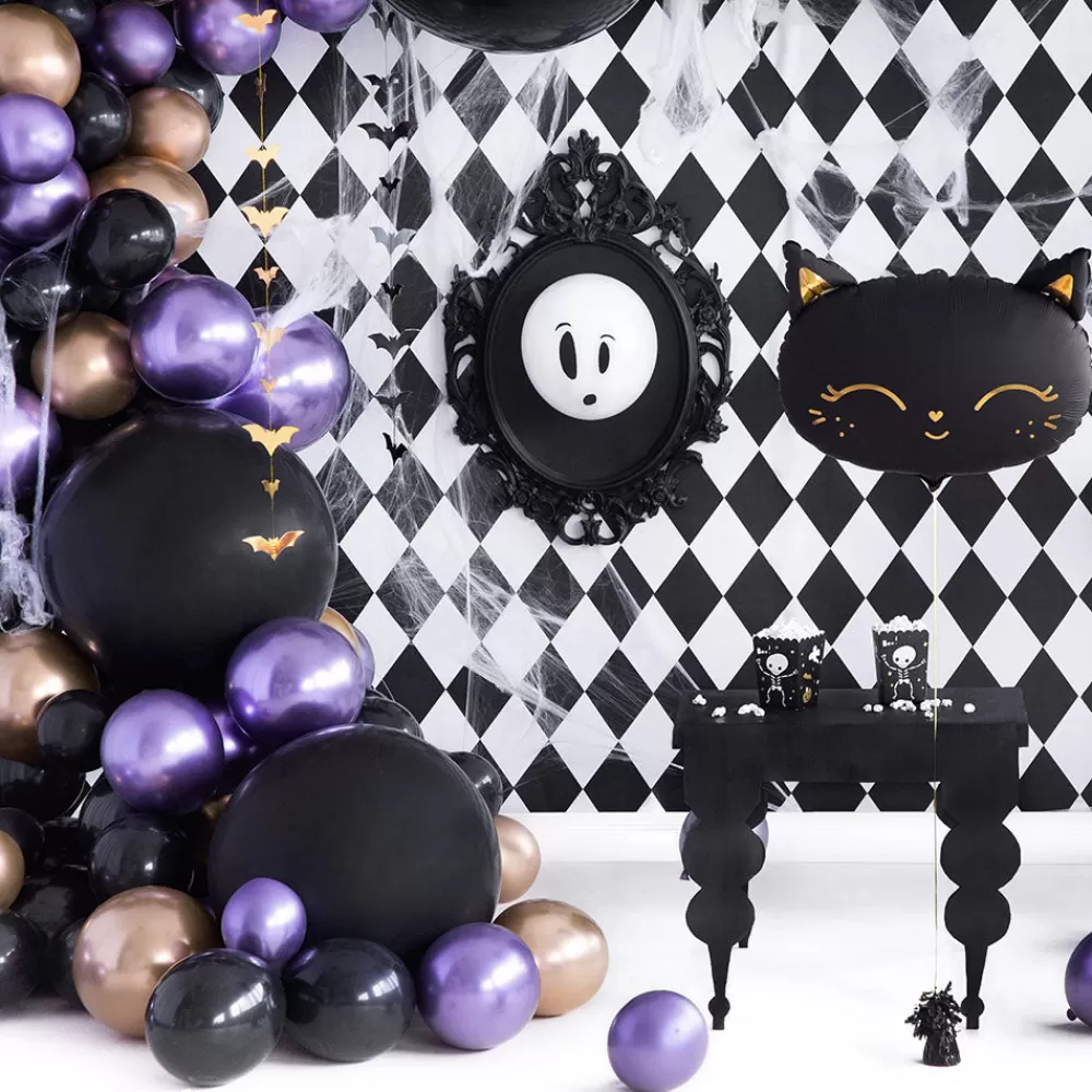 Party Deco Ballon De Baudruche Geant : 1 Ballon Noir 1M> Ballons De Baudruche Unis