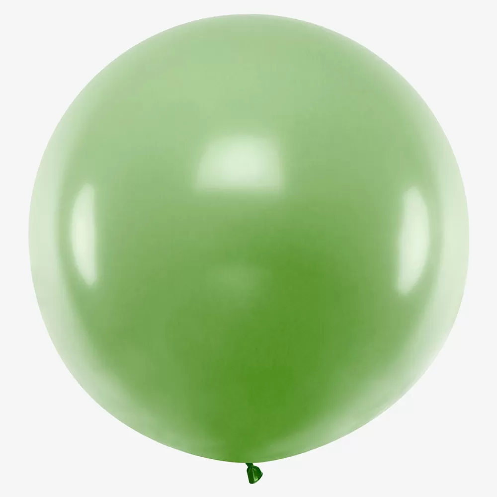 Party Deco Ballon De Baudruche Geant : 1 Ballon Vert> Ballons De Baudruche Unis