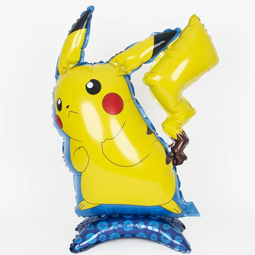 Amscan Ballon Pikachu Sur Socle> Ballons Helium À Forme