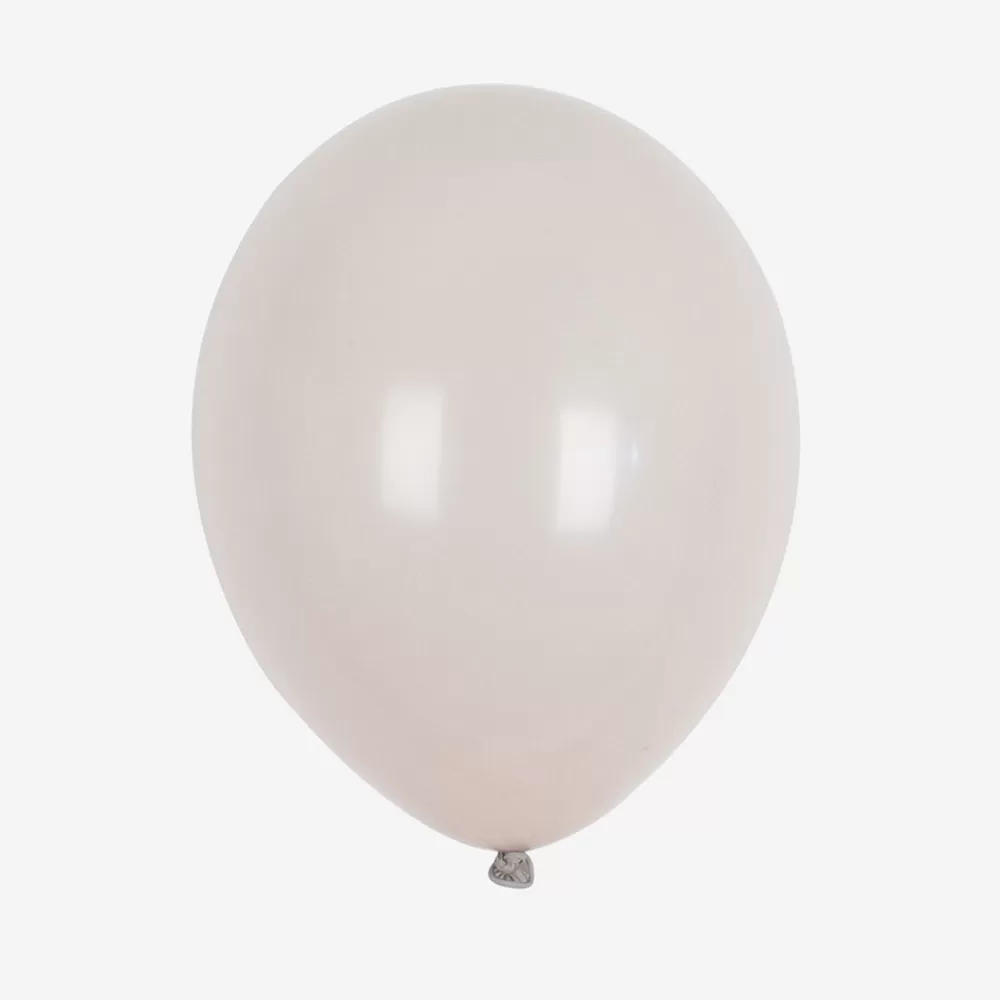 My Little Day Ballons De Baudruche : 10 Ballons Gris Clair> Ballons De Baudruche Unis