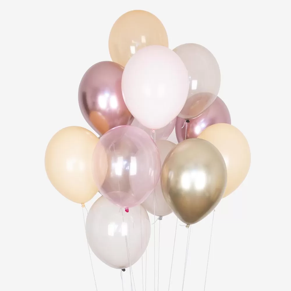 My Little Day Ballons De Baudruche : 10 Ballons Gris Clair> Ballons De Baudruche Unis